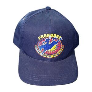 Vintage 1998 National Finals Rodeo 40th Anniversary Hat Cap ProRodeo Sports News
